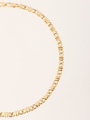 18K Gold Designer Chain Necklace