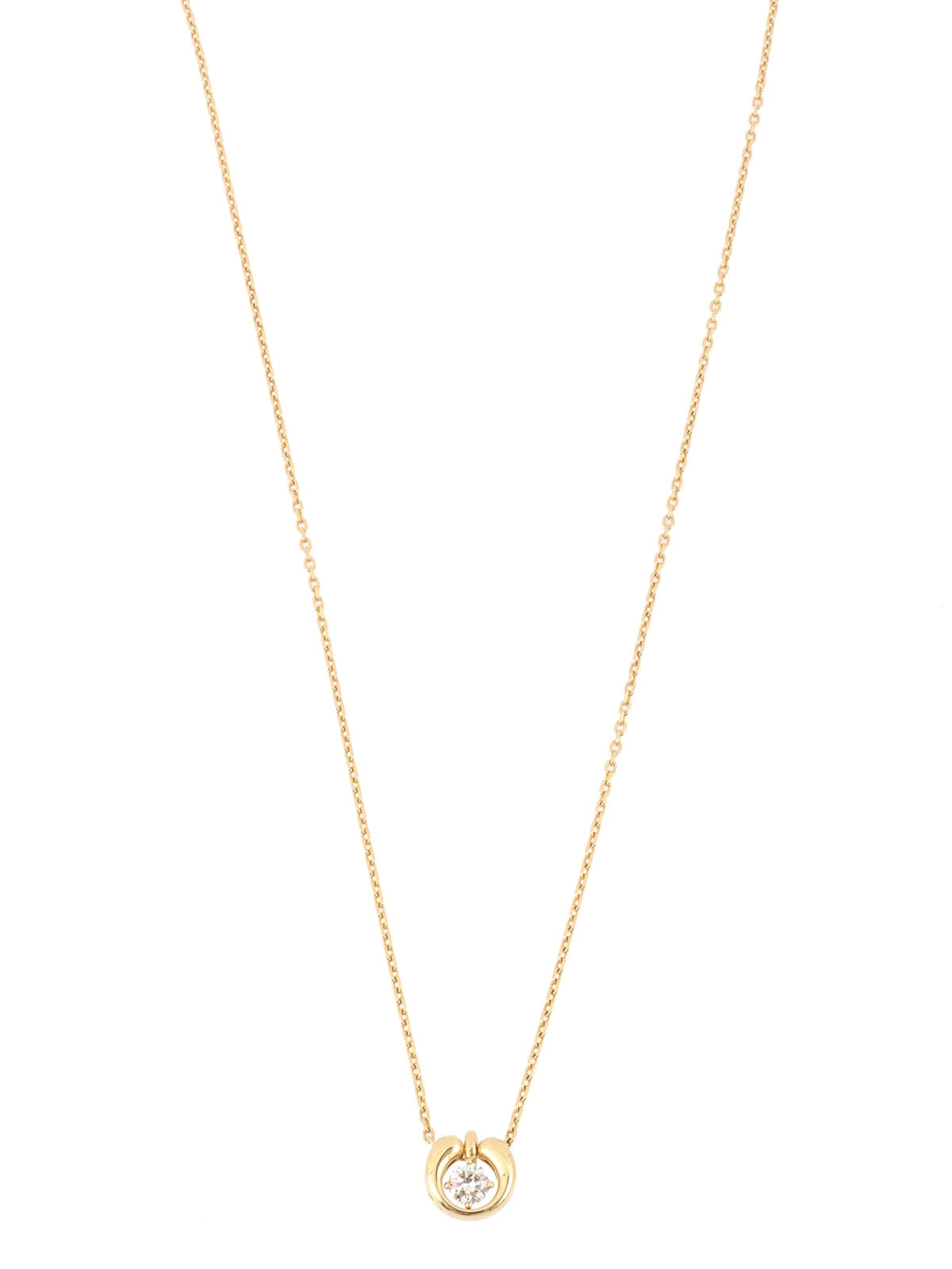 18K Gold Diamond Necklace