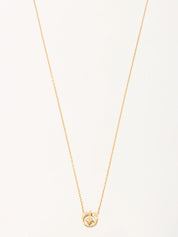18K Gold Diamond Necklace