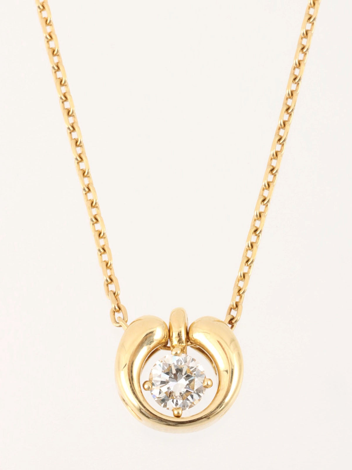 18K Gold Diamond Necklace