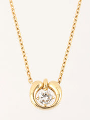 18K Gold Diamond Necklace