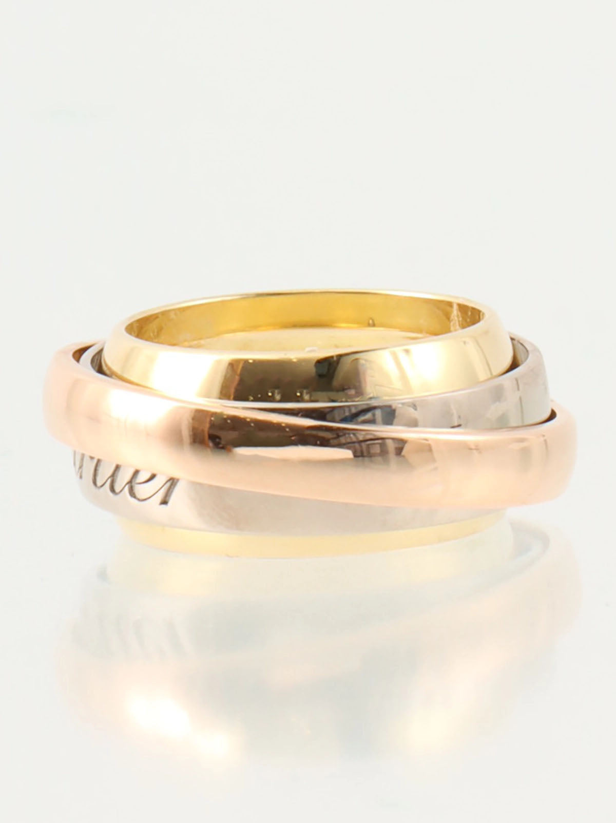 18Kトリニティマストエッセンスリング　ホワイトゴールド／イエローゴールド／ピンクゴールド