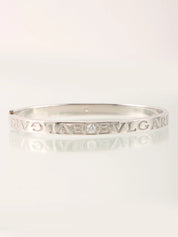 18K Diamond Bvlgari Bvlgari Bangle Silver