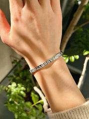 18K Diamond Bvlgari Bvlgari Bangle Silver