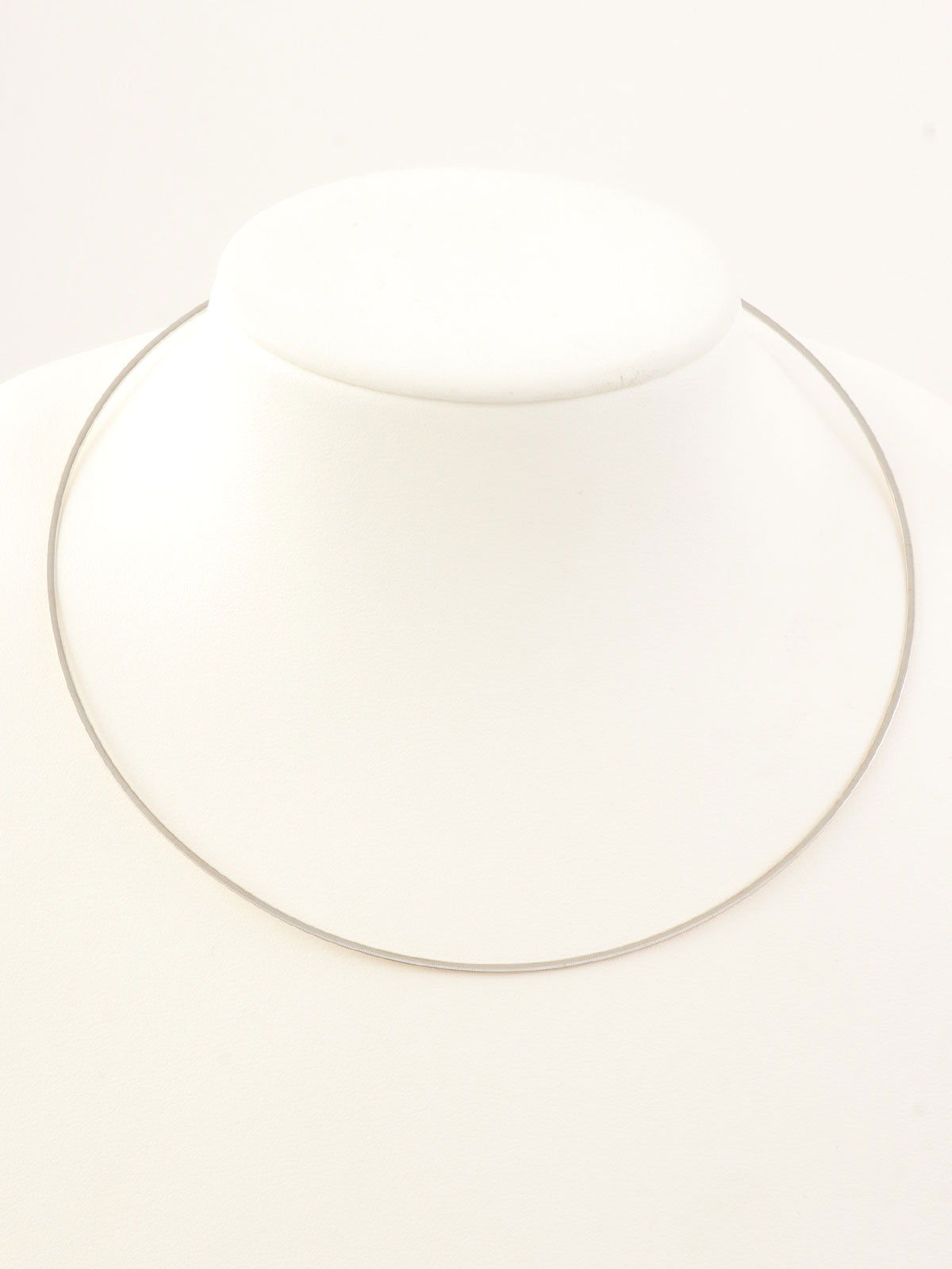 18Kフープネックレス ゴールド