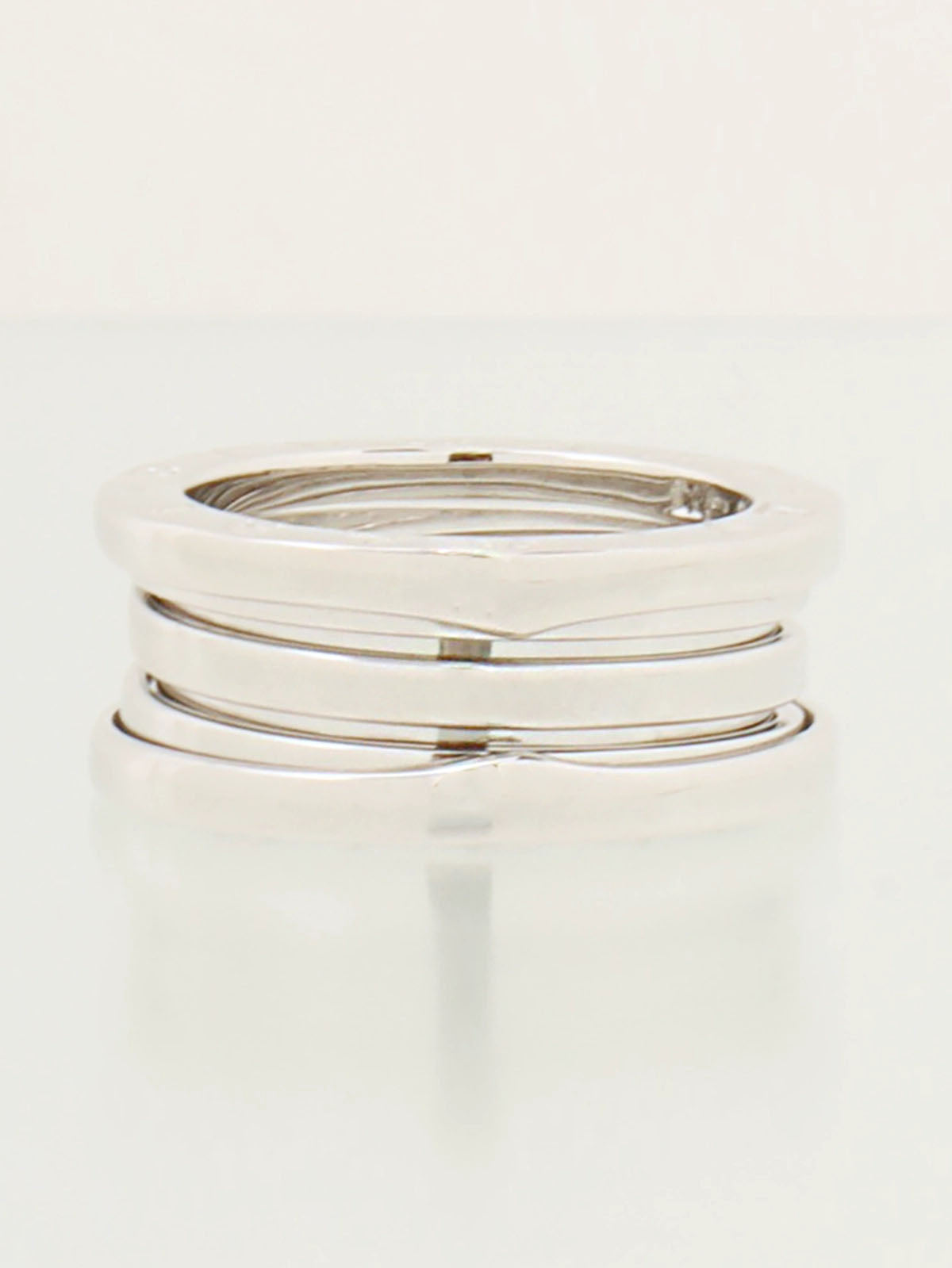 18Kビーゼロワンリング シルバー