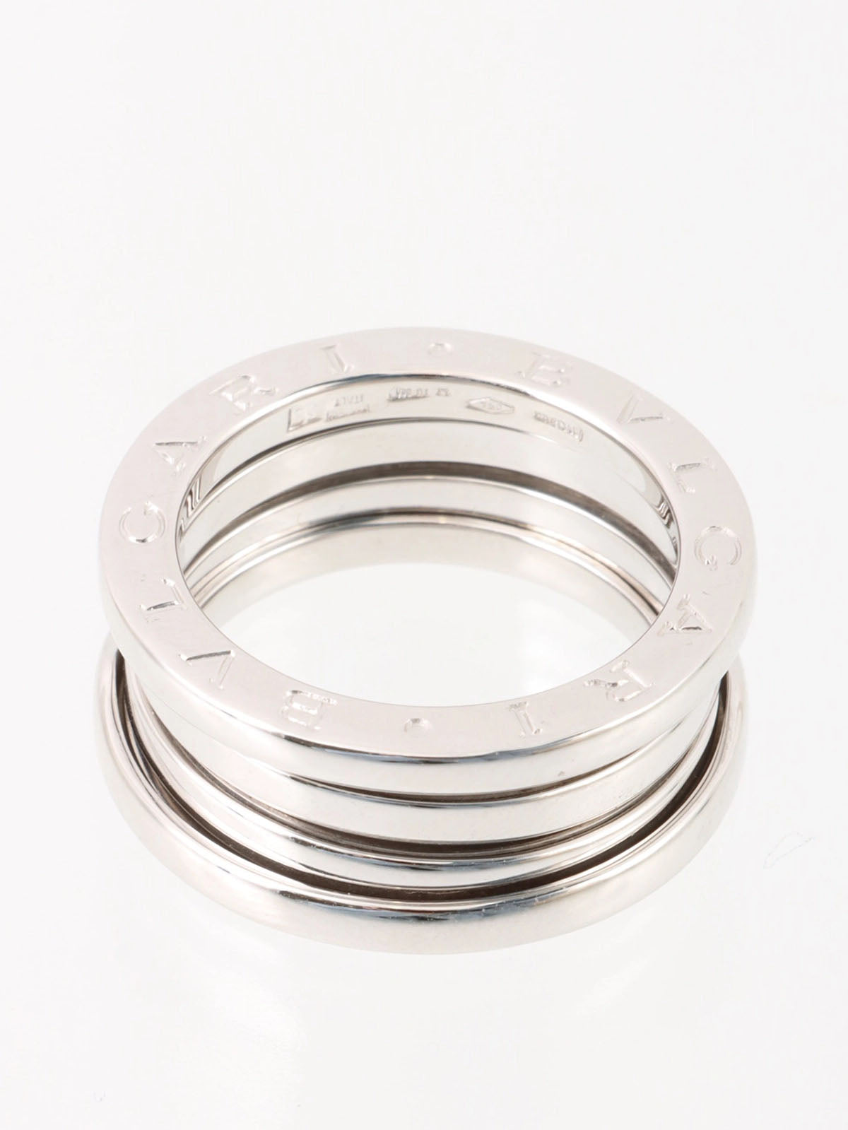 18Kビーゼロワンリング シルバー