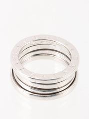 18Kビーゼロワンリング シルバー