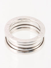 18Kビーゼロワンリング シルバー