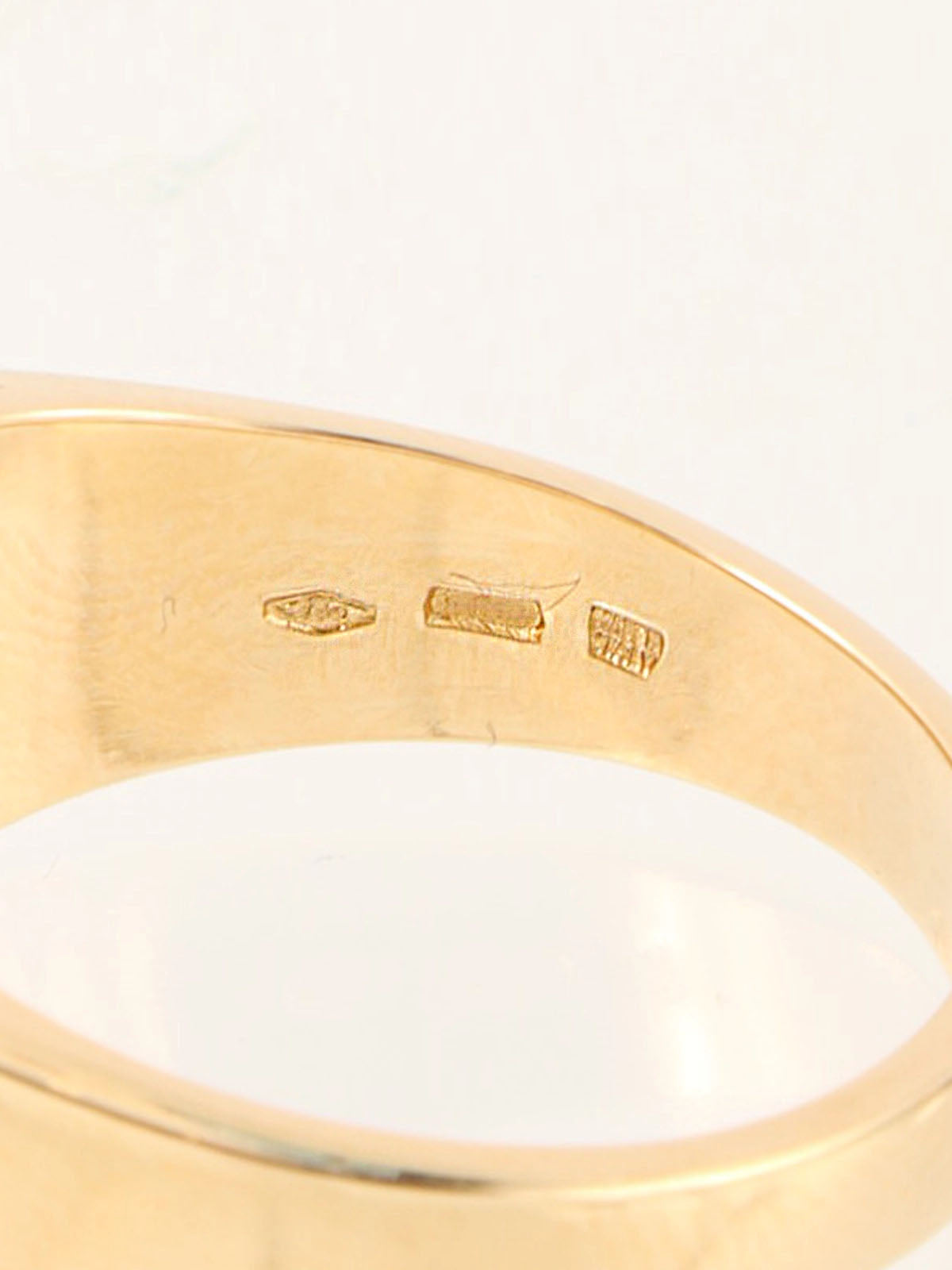 18Kトロンケットリング ゴールド/シルバー