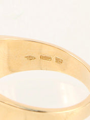 18Kトロンケットリング ゴールド/シルバー