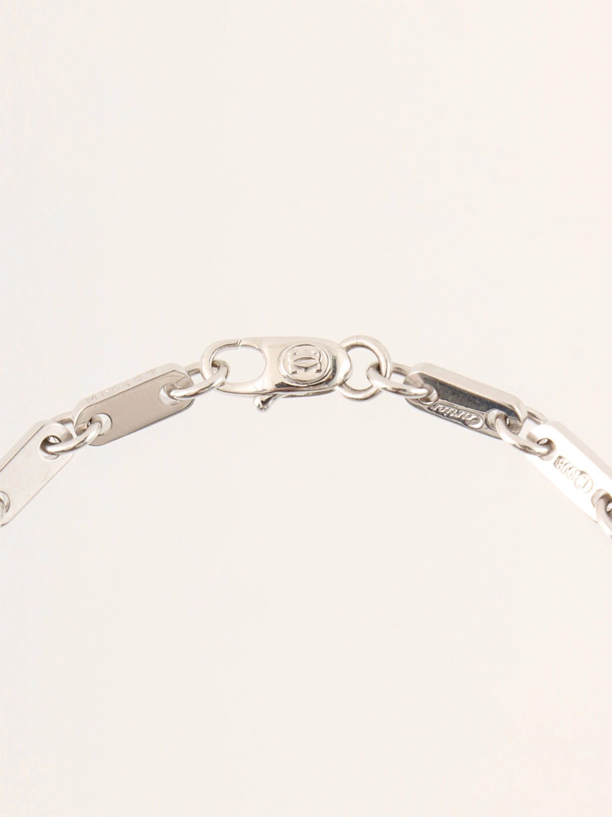18K Silver Figaro Bracelet