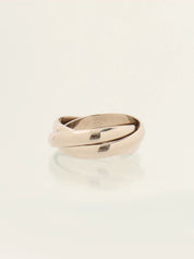 18K White Gold Trinity Ring