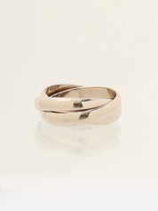 18K White Gold Trinity Ring