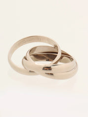 18K White Gold Trinity Ring