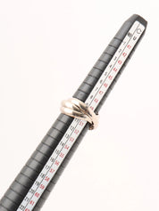 18K White Gold Trinity Ring