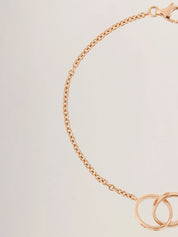 18K Pink Gold Baby Love Bracelet