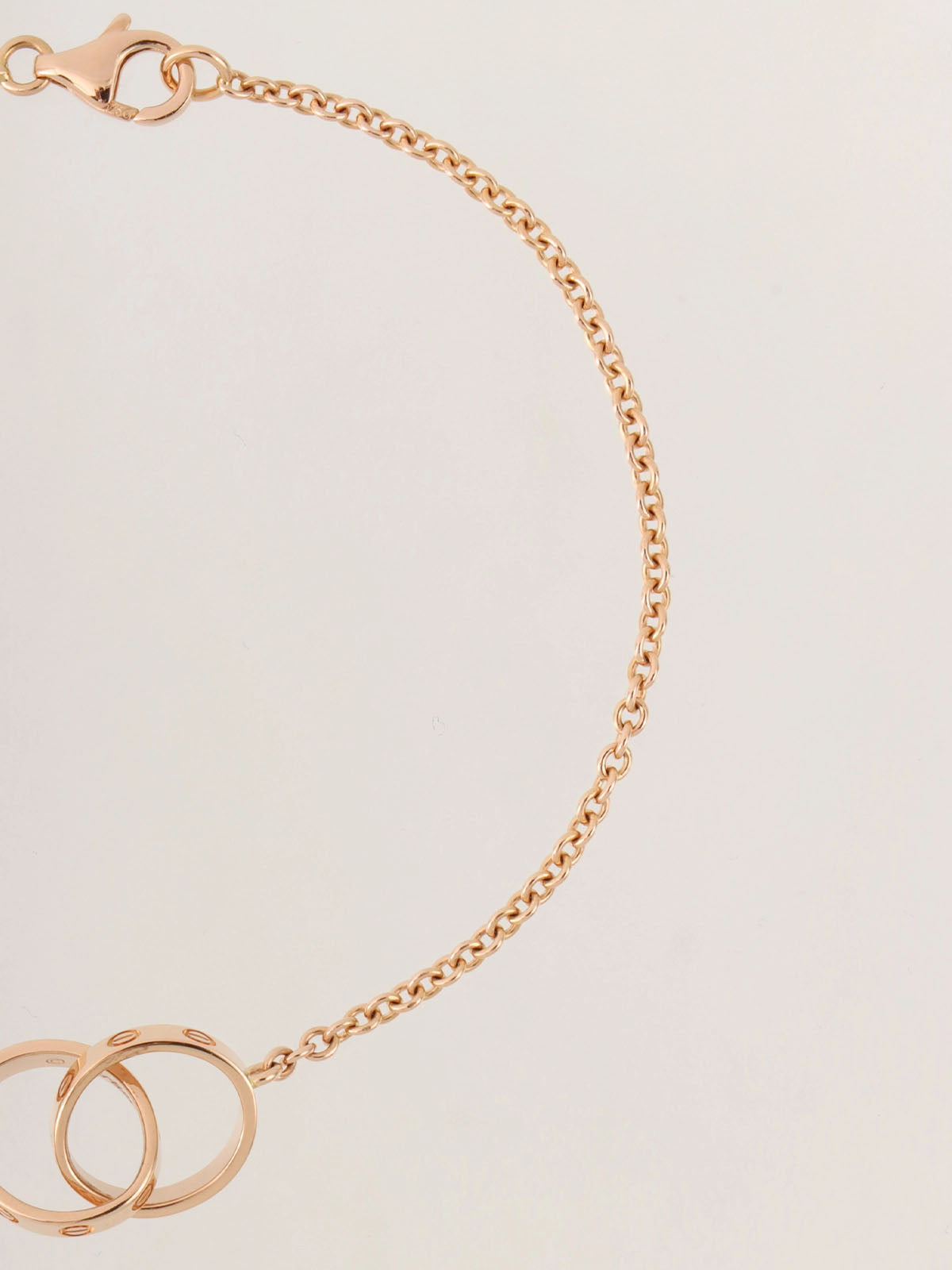 18K Pink Gold Baby Love Bracelet