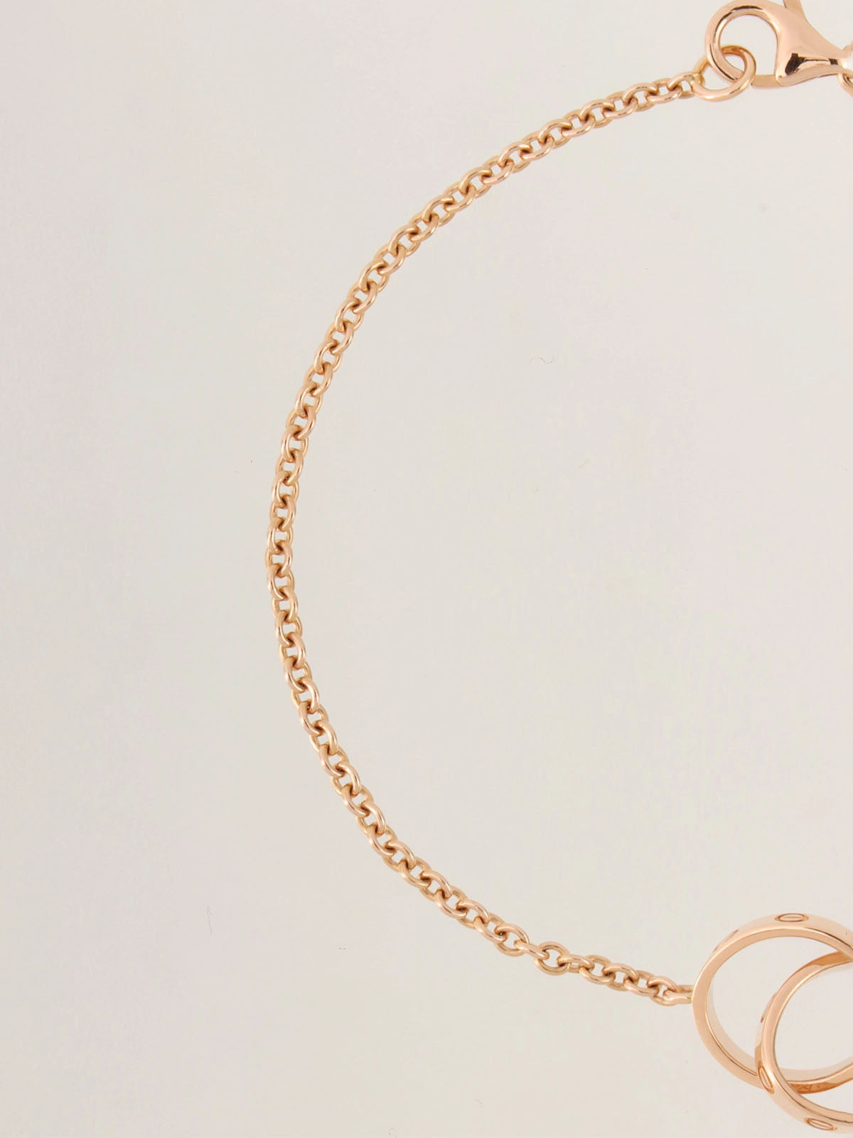 18Kベビーラブブレスレット ピンクゴールド