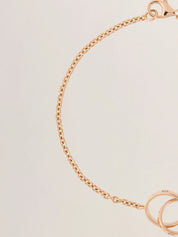 18Kベビーラブブレスレット ピンクゴールド