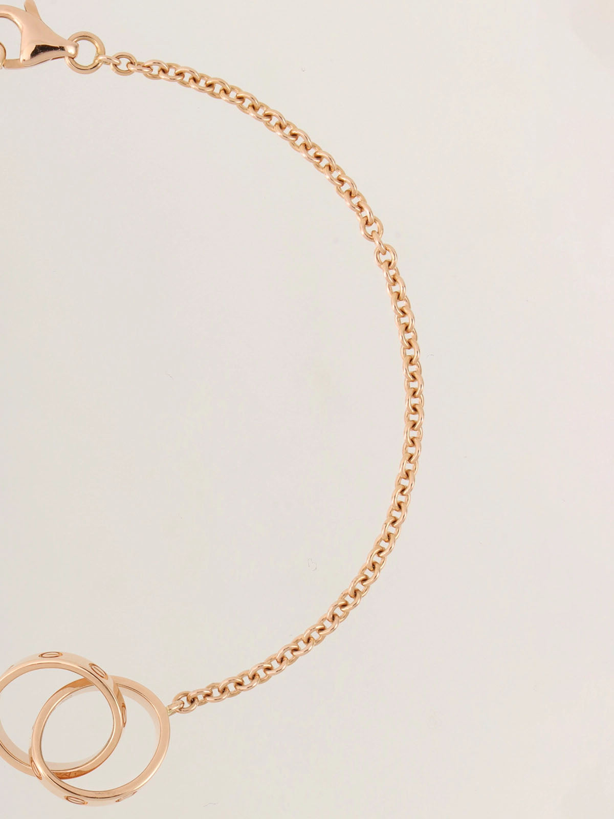 18K Pink Gold Baby Love Bracelet