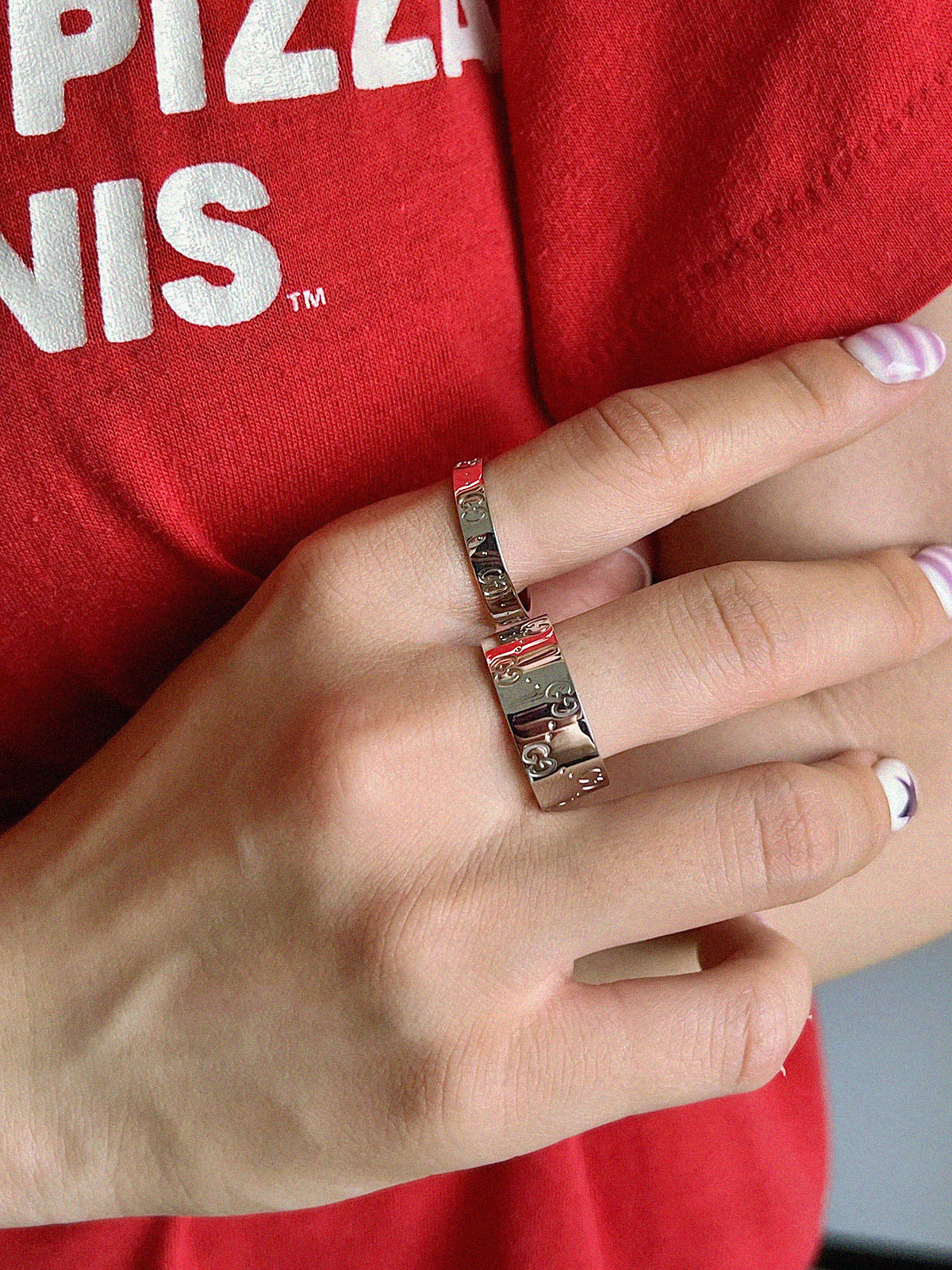 18K Icon Ring Silver