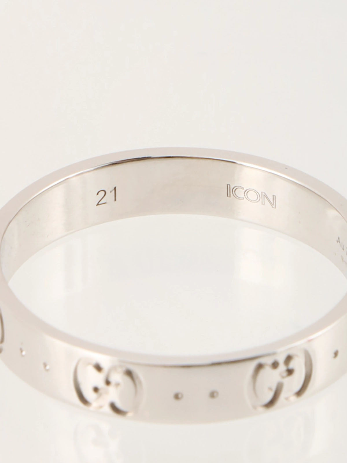 18K Icon Ring Silver