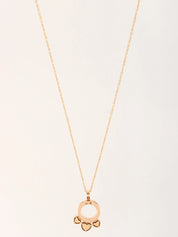 18K Allegra Necklace in Rose Gold