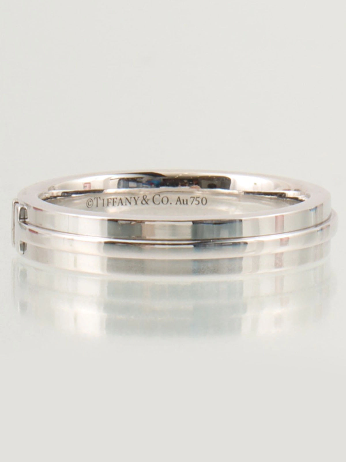18Kティナロウリング シルバー