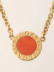 18K Bvlgari Bvlgari Necklace in Gold/Orange