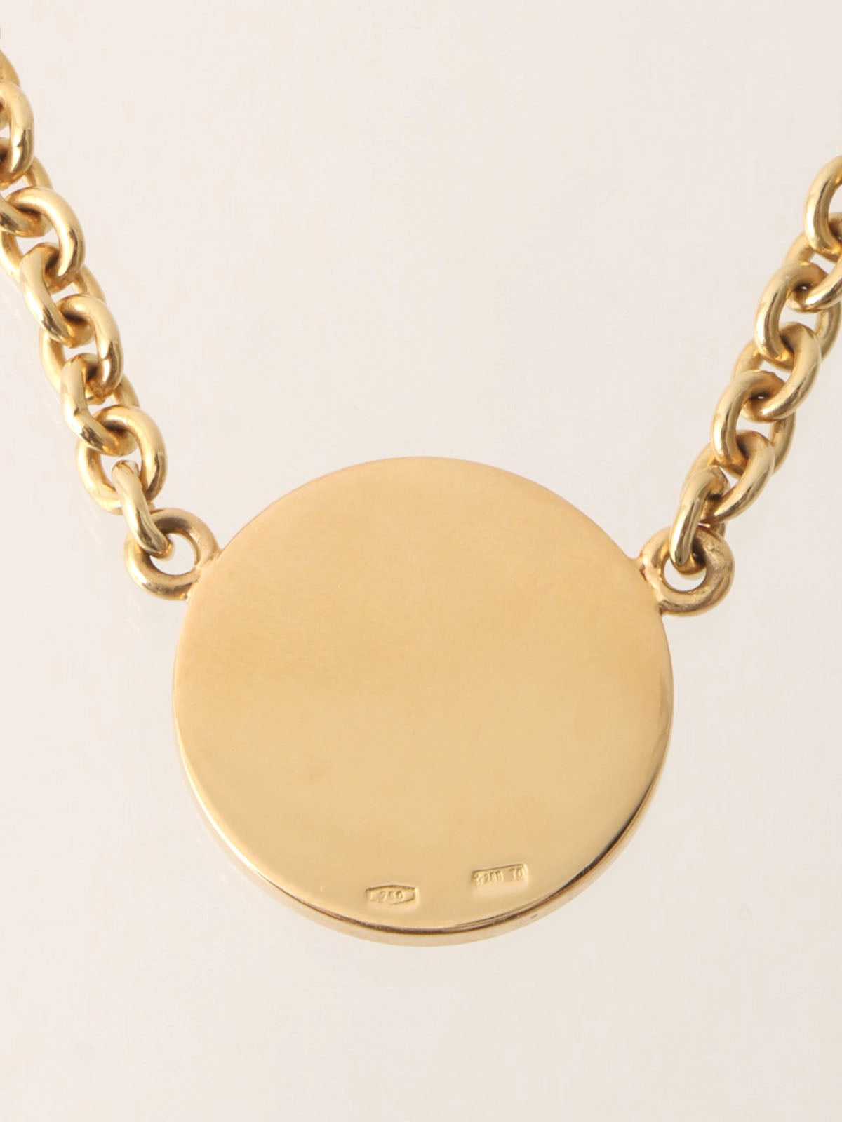 18K Bvlgari Bvlgari Necklace in Gold/Orange