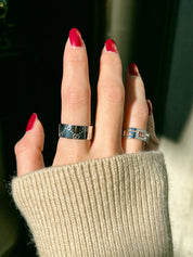 18K Icon Ring Silver