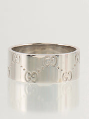 18K Icon Ring Silver