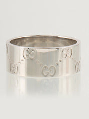 18K Icon Ring Silver