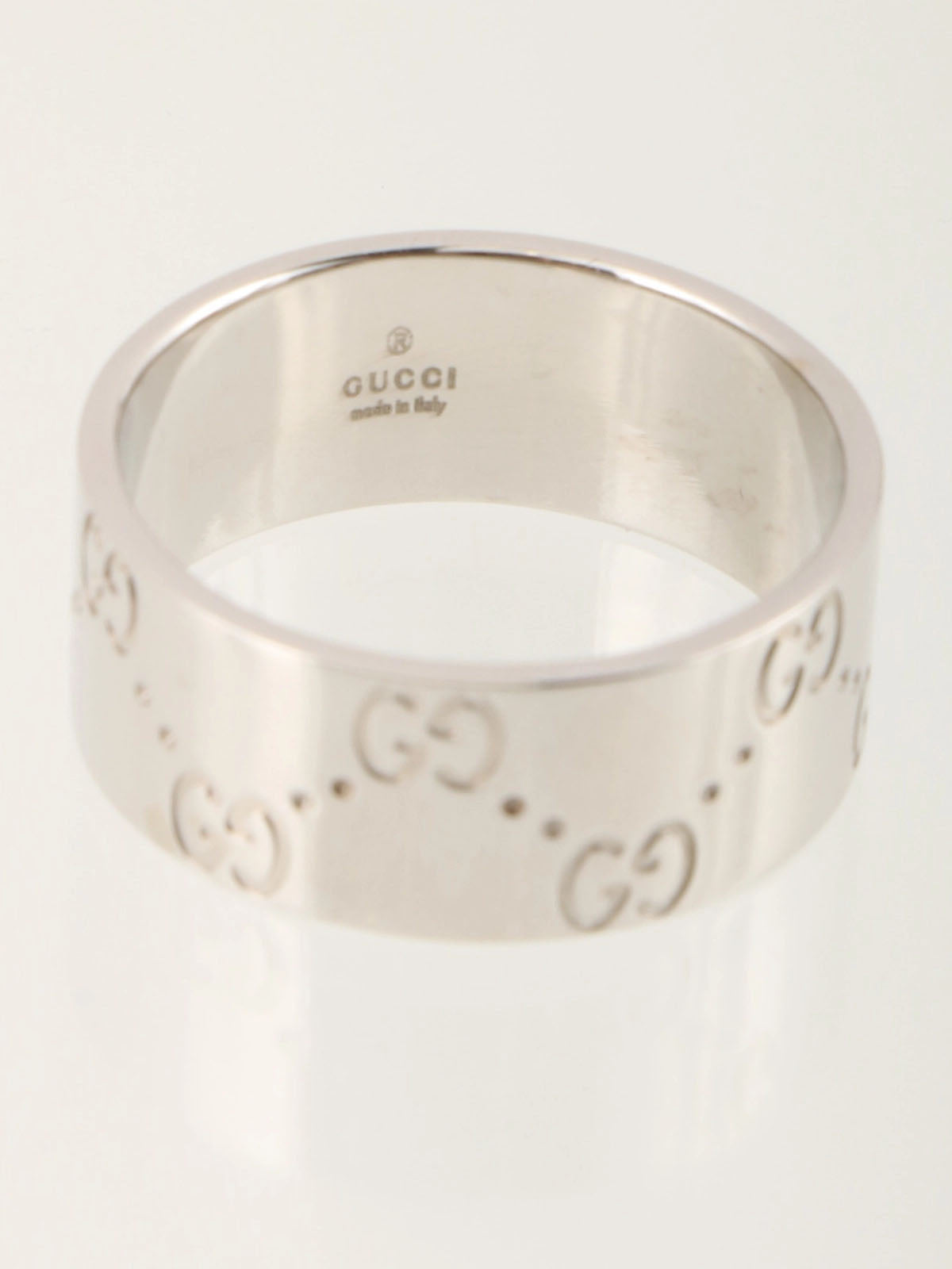 18Kアイコンリング シルバー