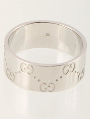18K Icon Ring Silver