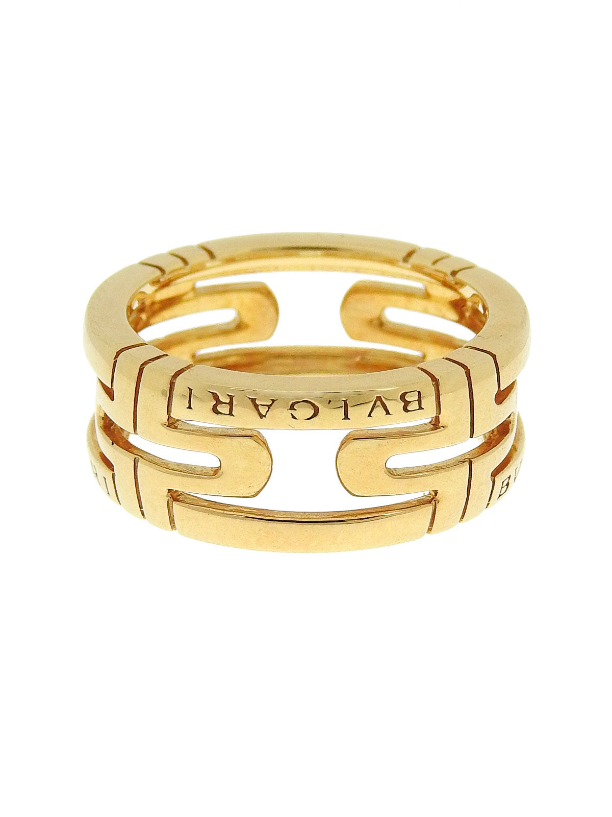 18K Parenthesis Small Ring Gold