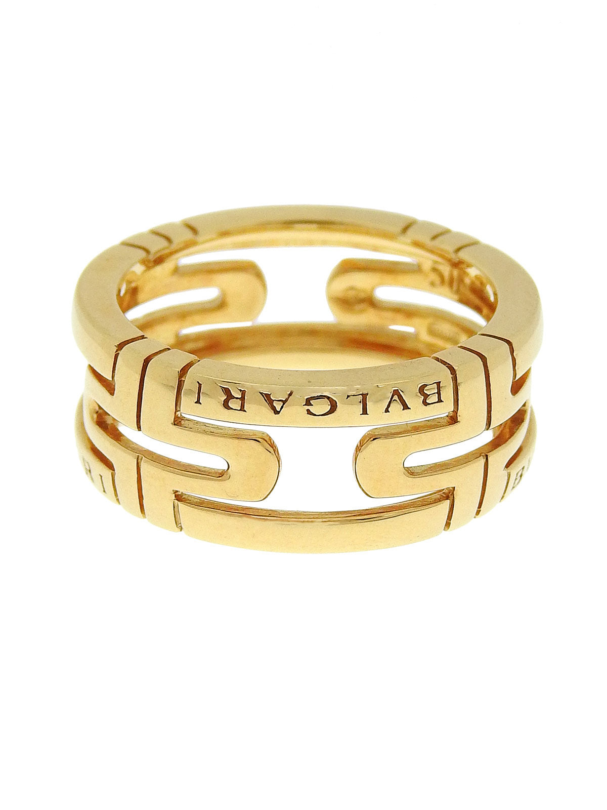 18Kパレンテシスモールリング ゴールド