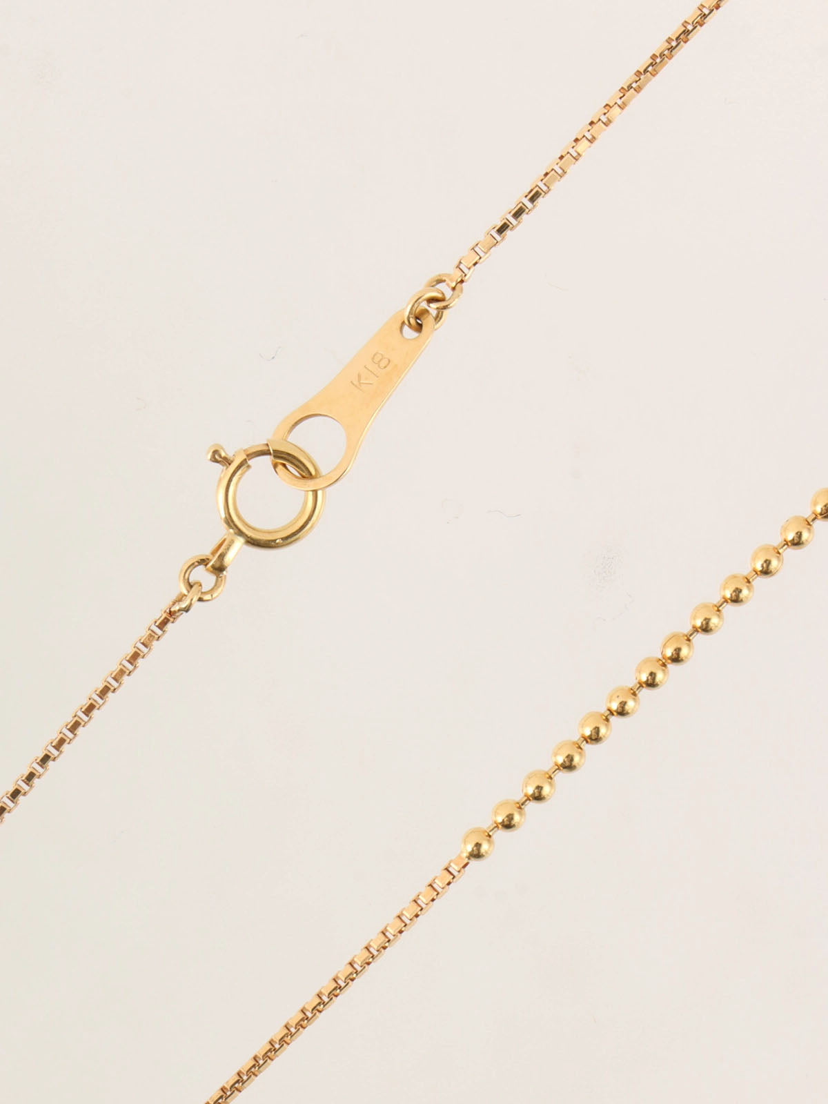 18K Diamond Watermelon Tourmaline Necklace in Gold/Green/Red