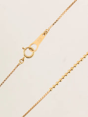 18K Diamond Watermelon Tourmaline Necklace in Gold/Green/Red