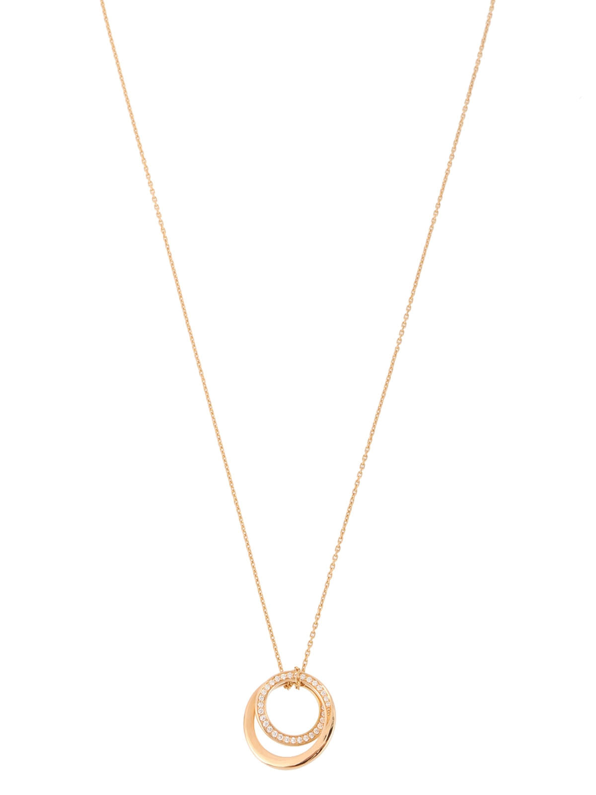 18K Gold Diamond Ethancel Necklace