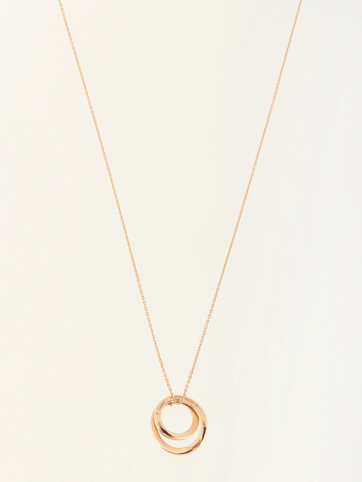 18K Gold Diamond Ethancel Necklace