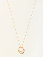 18K Gold Diamond Ethancel Necklace