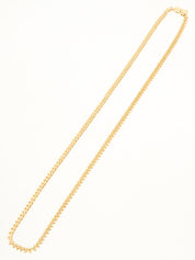 18Kダイヤモンドテニスネックレス ゴールド