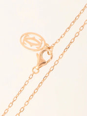 18K Rose Gold Diamant Legend Heart Necklace