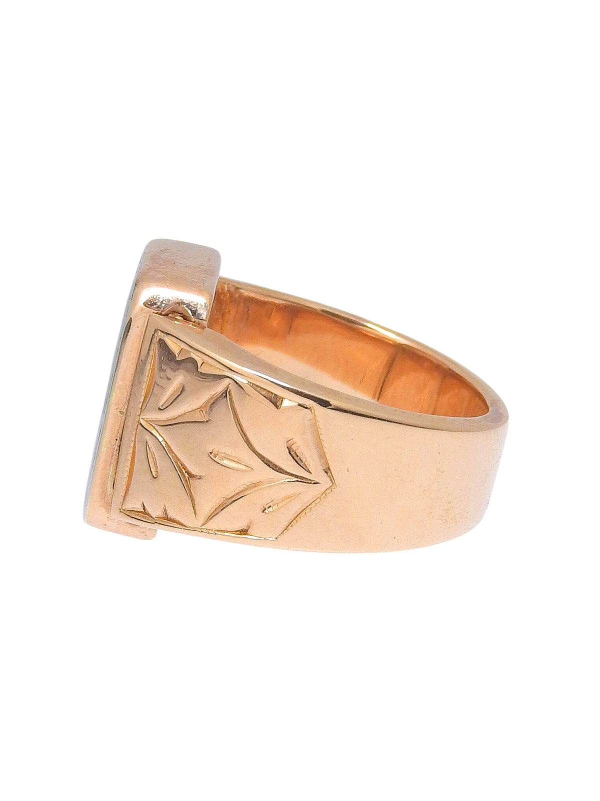 20Kダイヤモンドリング ピンクゴールド/ホワイトゴールド