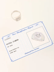 ダイヤモンドスターリング シルバー