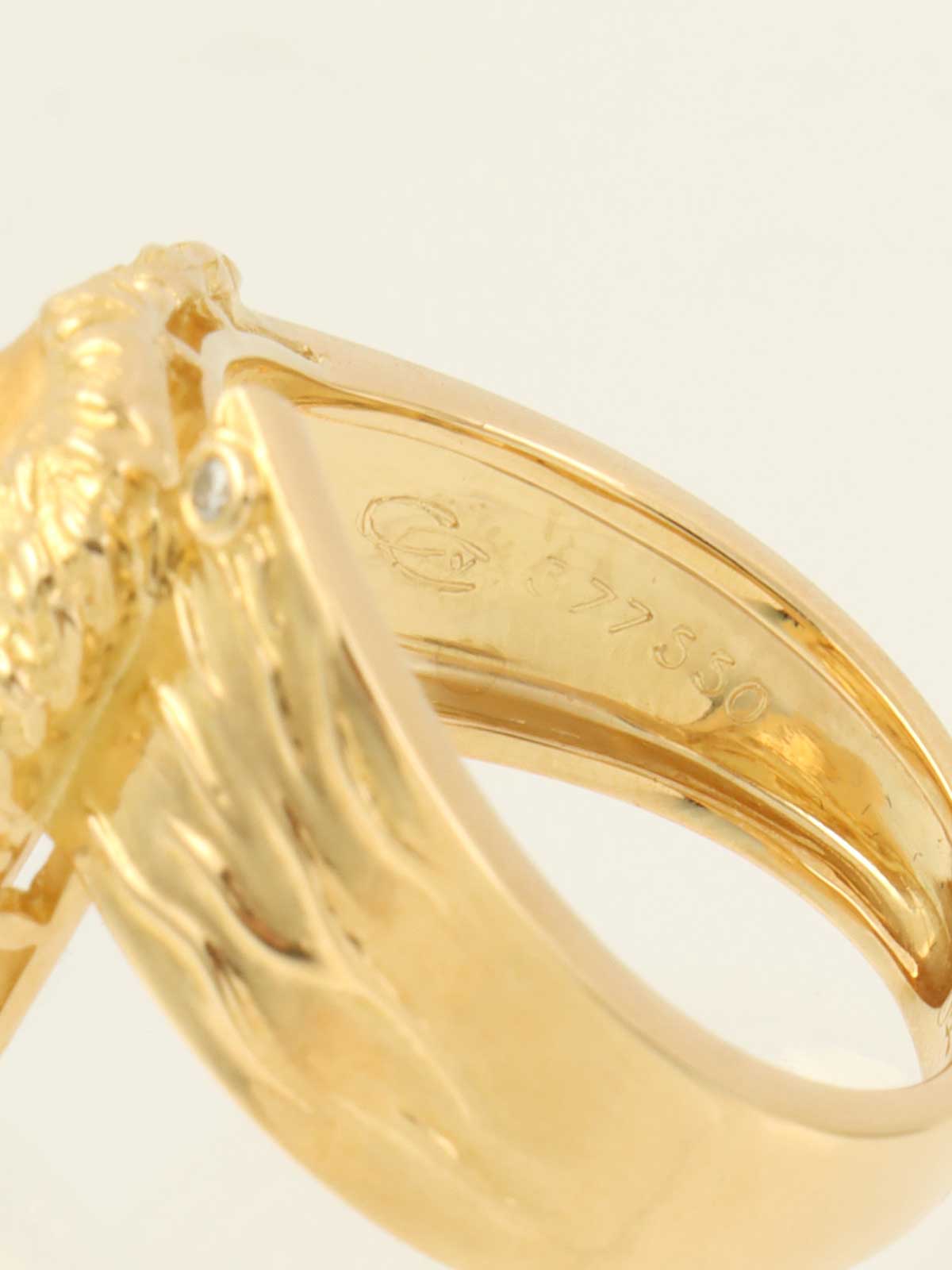 Carrera y Carrera 18K Diamond Adam Eve Ring in Gold