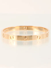 18Kラブブレスレット ローズゴールド