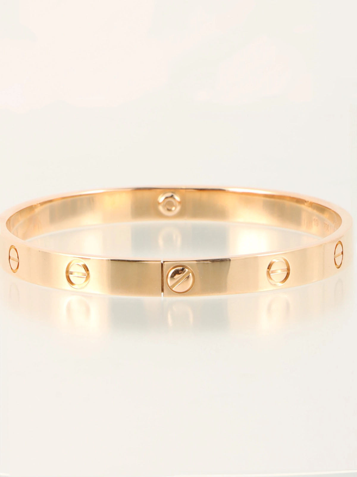 18Kラブブレスレット ローズゴールド